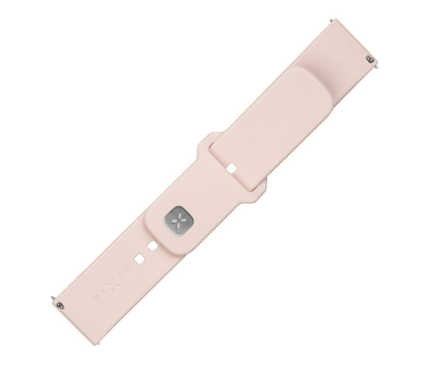 FIXED Silicone Sporty Strap Set do Smartwatch (22mm) Pink - 1341101 - zdjęcie 2
